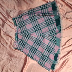 Urban Outfitters Pink Asymmetrical A-Line Mini Skirt